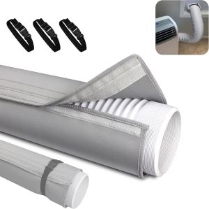 Portable Air Conditioner Hose Cover Portable AC Hose Duct Vent Insulation Sleeve AC Hose Insulated Cover Wrap for 5" & 5.9" Diameter AC Exhaust Hoses Tube for Heat Reduction