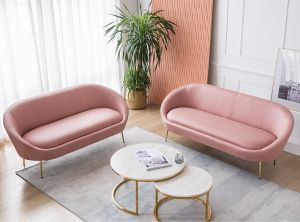 Modern 1-2-3 Seater Sofa Set Minimalist Trending Elegant Sofa Set Technology Fabric Leathaire Material Waterproof Anti Fouling Sofa Set For Family (21-28 Days Delivery)