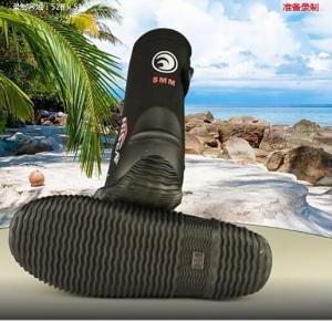 GO-SEA Neoprene Dive Boots 5MM Surf Scuba Diving Swimming Shoes Windsurf Underwater Fishing Kitesurf Equipment Beach Shoes Snorkeling