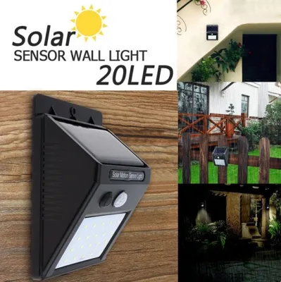 【Hot selling】 solar light 100LED3 Outdoor energy-saving and waterproof all-weather lighting solar motion sensor light outdoor safety light solar induction light 太陽能燈