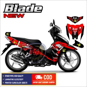 Decal Blade New 110 125 Fullbody Striping Blade New Stiker Honda Blade New Shark