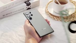 Magnetic Transparent S24 Ring Kickstand Phone Case For Samsung Galaxy S24 Ultra Plus Fall Prevention  Holder Cover