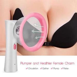 【Original 】Home Electric Chest Massage Instrument Enlargement Vacuum Pump Improves Chest Sagging Double Suction Cup Breast Growth
