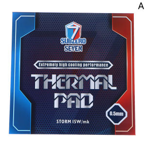 [Blue Sea Mall] SubZero Seven-Ultimate 15W MK Thermal Pad CPU GPU Graphics Motherboard Silicone Grease Pad Heat Dissipation Silicone Pad