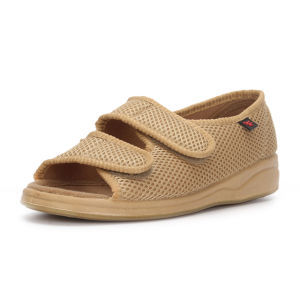 Women Diabetes Sandals Middle And Old People Widen Adjustable Sandal Feet Swelling Wide Fat Thumb Deformation Diabetes Widen Cloth Shoes Comfortable shoes YCLIHAO