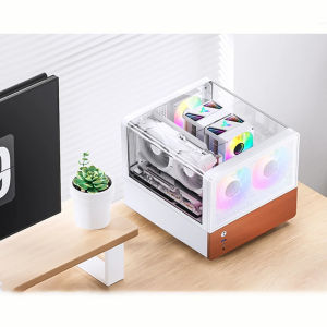 JONSBO V12 MATX PC Case Seaview Room Type-c Interface ATX Power Supply Mini Side Computer Case