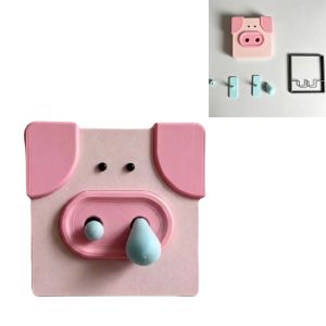 TIMES LORD 3D Printed Light Switch Cover 86 Type Animal Nose Joystick Switch Stickers Switch Frame Cover Creative Switch Protector Home Ornament