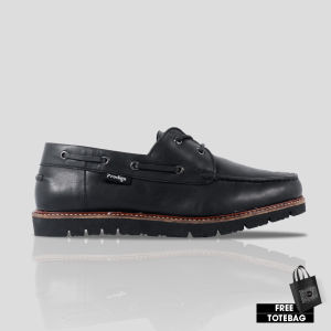 Prodigo * Sepatu Kulit Pria Randu Hitam I Sepatu Pantofel I Sepatu Kulit Kerja Pria I Sepatu Casual I Terbaru