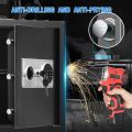 Large Safe Box Fireproof Waterproof, Heavy Duty Fireproof Safe With Fireproof Bag, Digital Keypad and Spare Keys, Security Home Safe For Documents Firearm Money Valuables. 