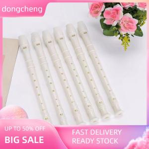 dongcheng ขลุ่ยพลาสติกเครื่องดนตรีไม้คลาริเน็ตแปดรูอุปกรณ์ดนตรีน้ำหนักเบาและพกพาได้ด้วยวัสดุคุณภาพสูง