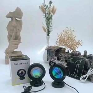 Sunset Sunset Afterglow Ambient Light Projection ins Night Light Living Room Bedroom Daylight Table Lamp RGB Discoloration