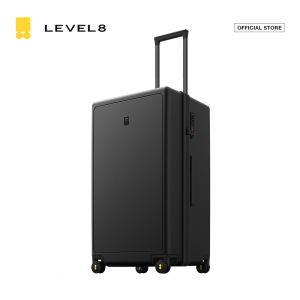 Level8 Luminous trolley luggage case 28" Black