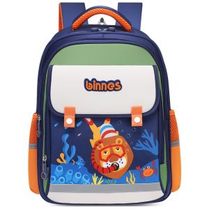BINBES - BNS-5018 Balo học sinh Cấp 1 siêu nhẹ chống gù chống thấm nước. cặp sách học sinh