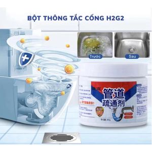 lọ tròn thông cống giúp làm sạch hiệu quả đường ống