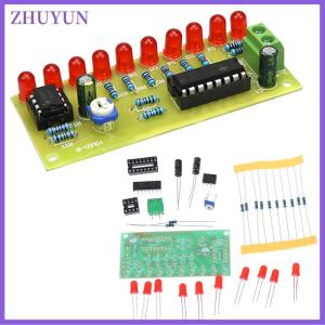 ZHUYUN LED chaser flowing water light ne555 module + cd4017 pcb board diy kit