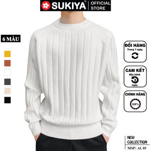 Áo len nam hàng cao cấp SUKIYA mềm mịn mẫu mới nhất 2021 AL05