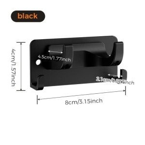 GUNG No Drill Garden Tool Holder Multifunctional Wall Mounted Wall Tool Rack Integrated Hooks Utility Wall Hook Garage Organization