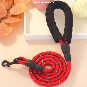 Dây dắt Chó có phản quang (không kèm vòng cổ yếm ngực) mẫu mới - Love Pets Shop