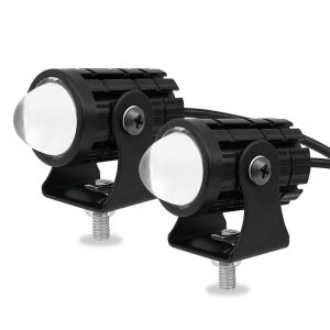 Waterproof Mini Driving Light Motorcycle Light Dual Colors 6000k Led Motorcycle Auxiliary Light