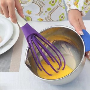 2in1 Rotatable Whisk Mixer Egg Cream Cake Blender Beater Kitchen Detachable Washable Mixer