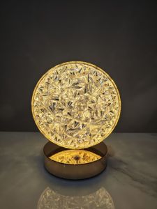 EKLIP Lampu Hias Kristal Bulat Lampu Kamar Lampu Baca Lampu Tidur Aesthetic Lampu Sensor Lampu LED