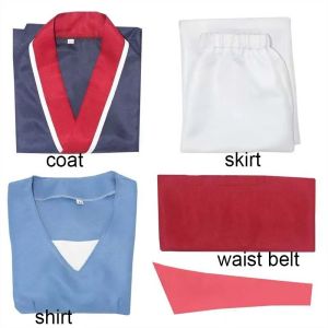 Mulan Cosplay Costume Women Princess Mu Lan Dress Chinese Hanfu Heroine Outfit for Halloween Comic Con2026