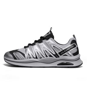 Keeping Sepatu Pria Putih Sneakers Cowok Casual Sepatu Olahraga Sepatu Jogging Kerja Kekinian KSR735