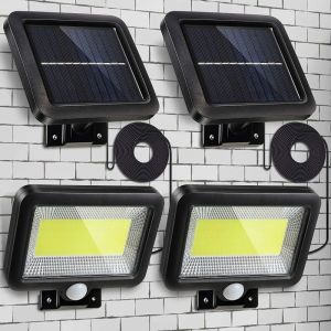 SKINJOY Split Design Solar Wall Lamp 3 Mode Waterproof LED Garden Light Widely Use Multifunctional Emergency Worklight Street Lighting