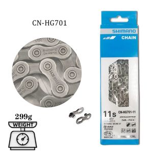 SHIMANO CN-HG601 HG701 HG901 Road Mountain Bicycle Chain 11-Speed 116L Bike Chain Current for DEORE XT XTR 5800 6800 M7000 M8000