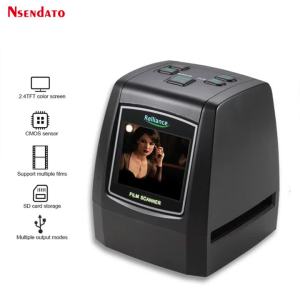 High Resolution 14MP/22MP 110 135 126KPK Super 8MM Negative Photo Scanner 35mm 2.4\\\"LCD Slide Film Scanner Digital Film Converter