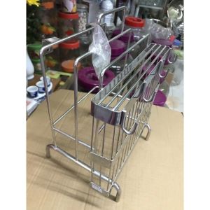 Kệ để dao đũa thớt bằng Inox SUS 3O4 cao cấp!