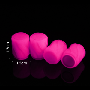 Car Luminous Valve Cap Glow-in-the-dark Car Tyre Valve Cover Automotive Universal Motorcycle Bicycle Dustproof Cap Waterproof Night Glowing Decor