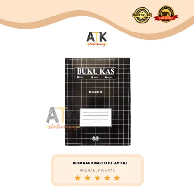 Buku Kas Kwarto Hitam KNI atk