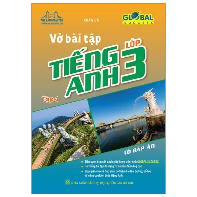 Fahasa - Global Success - Vở Bài Tập Tiếng Anh Lớp 3 - Tập 1 (Có Đáp Án)