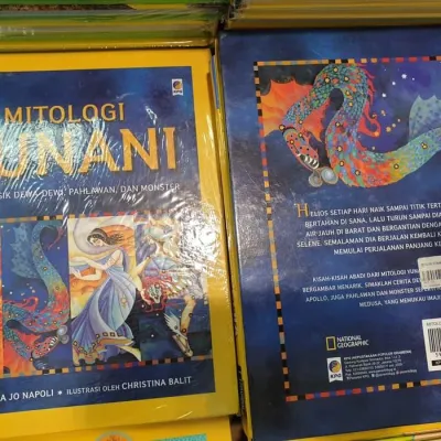 Mitologi Yunani kisah klasik dewa dewi pahlawan & monster Donna Jo HC