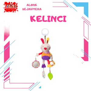 [ALONK.S] STROLLER TOYS Mainan Gantungan Boneka Bayi / Rattle / Teether / Baby Hanging Toys / Gantungan Stroller