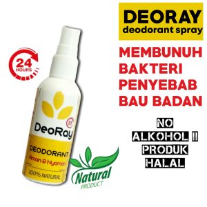 Pemutih Ketiak Deodorant Spray Alami Penghilang Bau Badan Deodoran Penghilang Bau Pemutih Ketiak