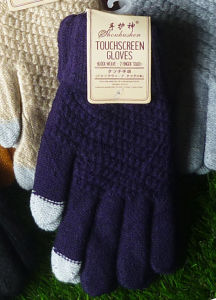 HX030 Sarung tangan wol tebal musim dingin Touch Screen Gloves