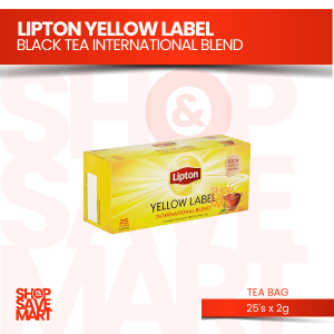 Lipton Yellow Label Tea Bag (2g x 25s) - 50g Lipton Yellow Label Teh Uncang