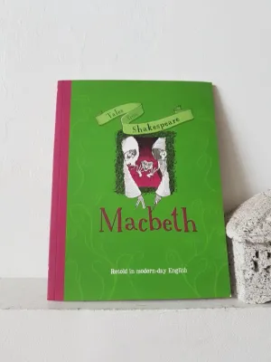 Tales from Shakespeare: Macbeth by C.A. Plaisted Illustrated by Yaniv Shimony - Sec ond Hand Trade Paperback Book