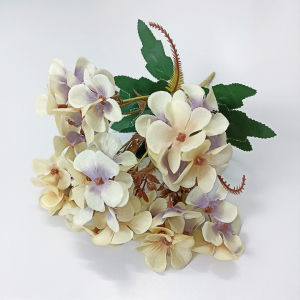 Tanaman Hias Tangkai Bunga Hortensia Plastik Ornamen Dekorasi Rumah Buatan Artificial COD PBP156