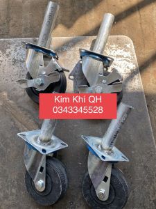 Bánh xe giàn giáo 125 có khoá( giá 1 chiếc)