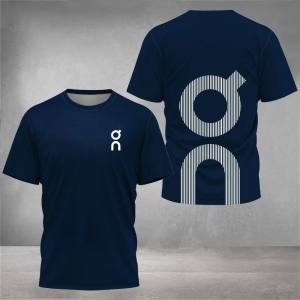 2025 Summer Dry Fit T Shirt for Men 3D Badminton Tshirts for Men Quick Dry Short Sleeve on Cloud Shirt T-Shirts Tanks