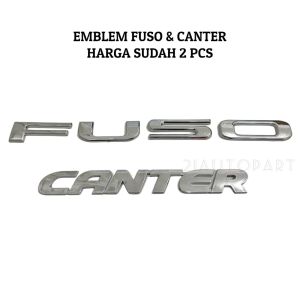 Emblem Logo Mobil Fuso dan Canter Harga Sudah 2 PCS