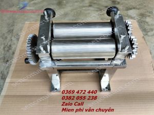 Máy Cán Khô Mực Cán Khô Thịt Quay Tay Inox