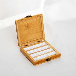 GIORGIONE 24/36 Grid Watercolor Paint Box Bamboo 2ml Pigment Subpackage Box Fashion Burlywood Palette Painter