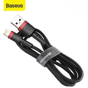 Cáp sạc Baseus Usb to Lightning Iphone Mã Cafule Bọc dù sạc nhanh siêu bền cho iPhone iPad 6 7 8 Plus X Xs Xs Max 11 12 13 Pro Max Chính hãng