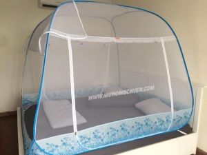 Màn Chụp  Mùng Chụp Tự Bung Cao Cấp Mộc Miên Đỉnh Rộng 16mx2m - 1 cửa ( Hà Nội )
