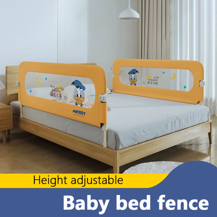 Antifalling Bed Guardrail Crib Safety Baffle, Soft and Stable, Length