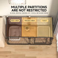 Greenpets Indoor Dog Playpen Easy Assemble Pen Fence Dog Cage with isolation door anti-collision door lock Bakod na Panulat. 